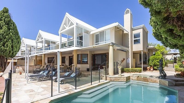 The house at The Parkway, Sanctuary Cove, owned by Robert and Janice Buttner.