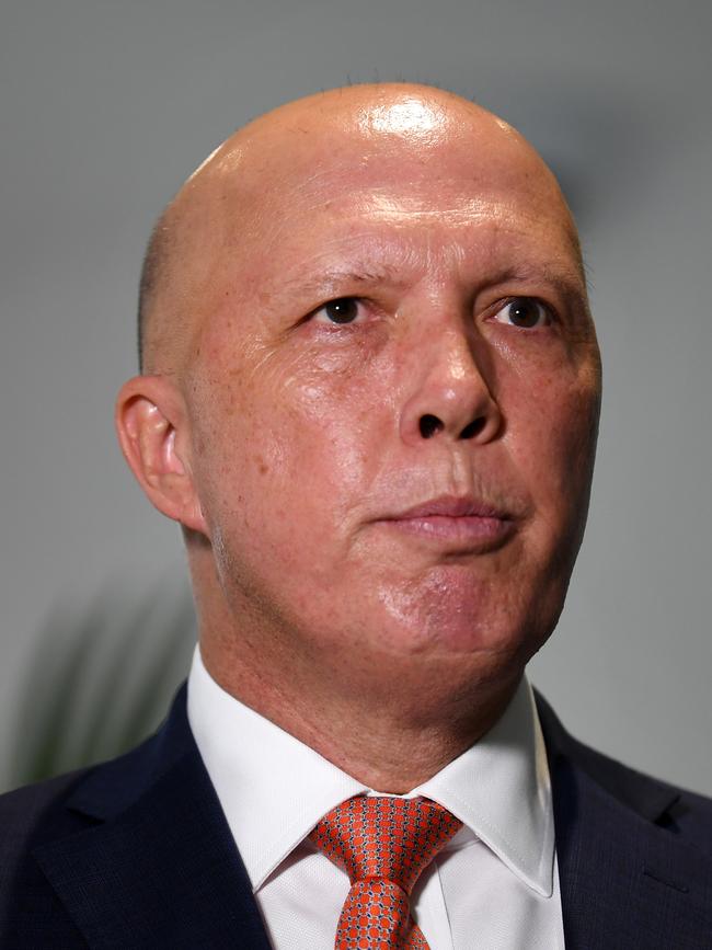 New Defence Minister Peter Dutton. Picture: Dan Peled