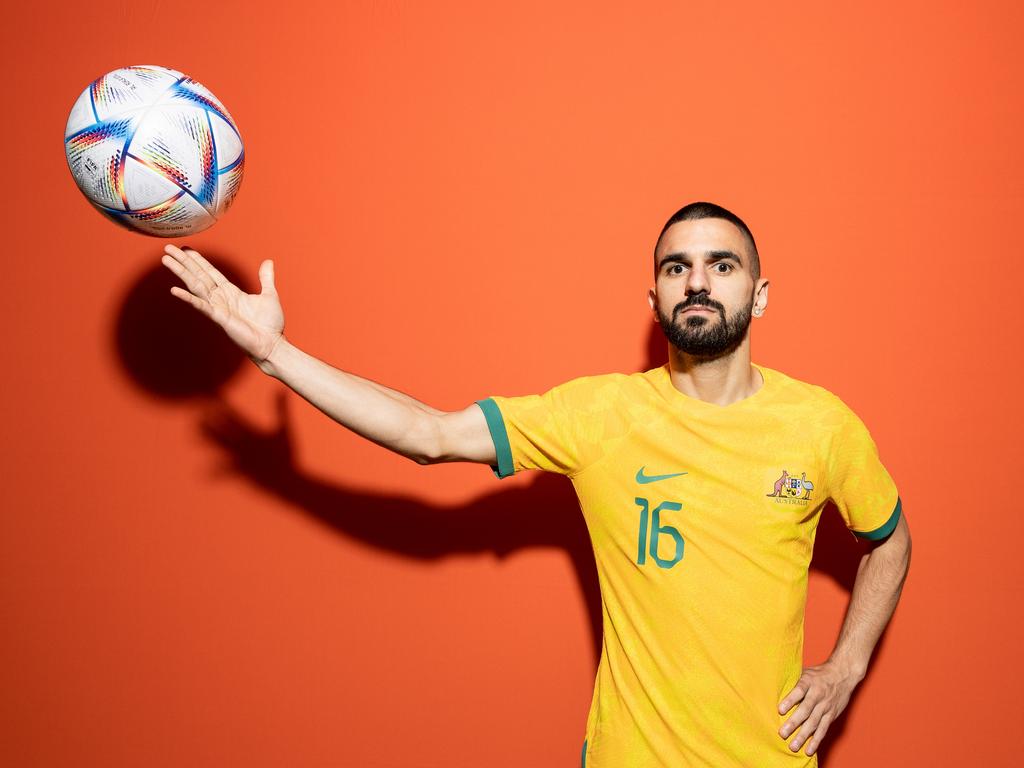 Aziz Behich and the Socceroos are set to start their qualifying journey to the 2026 World Cup. Picture: Ryan Pierse – FIFA/FIFA via Getty Images