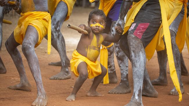 It is held in Gulkula, northeast Arnhem Land. Picture: NewsWire/Melanie Faith Dove via NewsWire