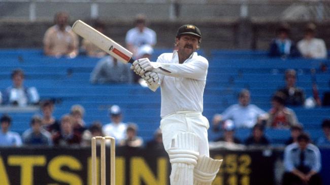 Rod Marsh in action batting for Australia (Photo by S. Bent/PA Images via Getty Images)