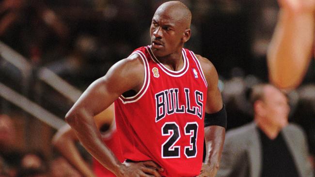 The mystique of the great Michael Jordan is on show in the new documentary. Picture: AP