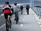 Clarence Valley Council staff on a group ride from Grafton Airport to Clarence Valley Council depot via the Ulmarra Ferry contributing towards the organisation's efforts to win the NSW Government and Public Services (200-499) category of the 2020 Biketober Business Challenge.