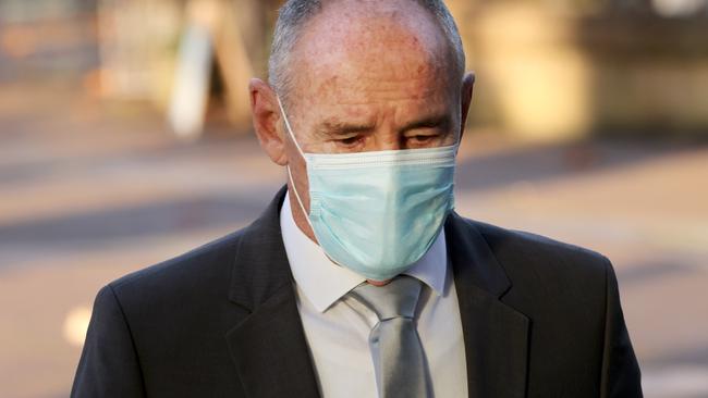 Chris Dawson arrives at court. Picture: NCA NewsWire / Damian Shaw