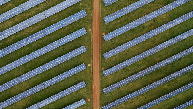 Twynam’s punt on a new form of solar power more than a decade ago has so far paid off. Picture: Daniel Leal / AFP