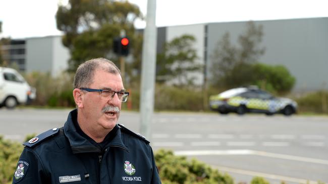 Assistant Commissioner Glenn Weir issued the warning on Friday. Picture: Andrew Henshaw