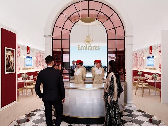 Emirates is taking us to Europe without leaving the country at the AO.