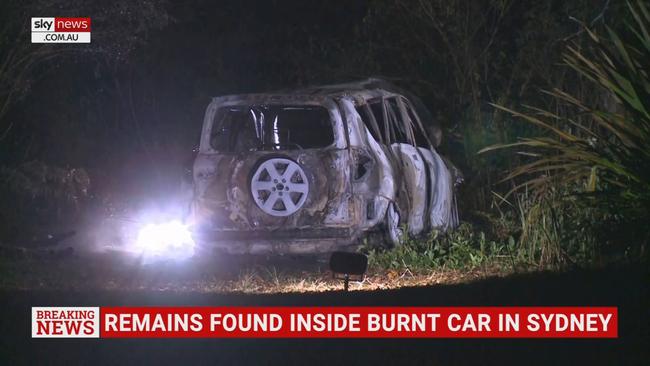 Suspected Body Found Inside Torched Car In Sydney Sky News Australia