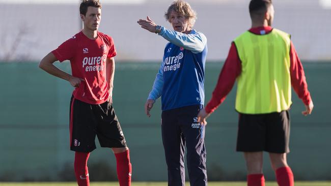 New Adelaide United manager Gertjan Verbeek, pictured during his time with FC Twente, will bring 25 years coaching experience to the Reds. Picture: VI Images via Getty Images