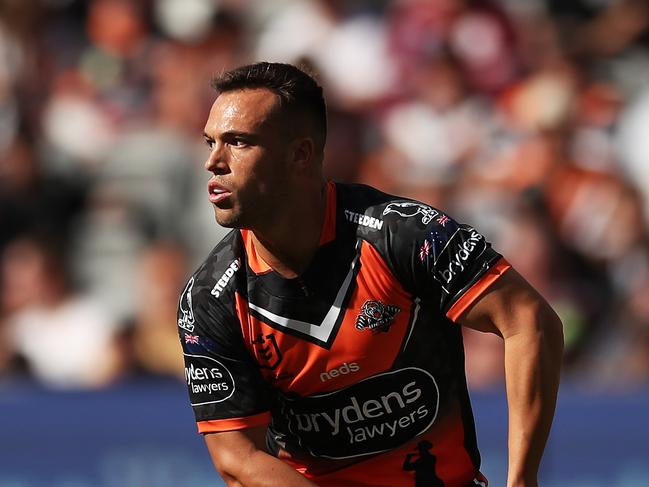 Luke Brooks is a big fan of coach Michael Maguire and captain James Tamou. Picture: Matt King/Getty Images.