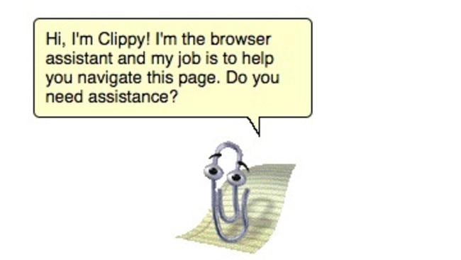 Microsoft Clippy: Things you never knew about annoying paperclip |   — Australia's leading news site