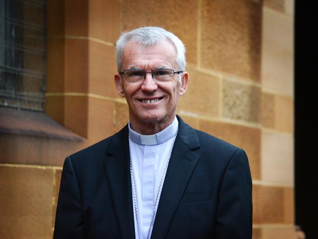 05-07-2022 - President of the Plenary Council Archbishop Timothy Costelloe pictured in Sydney for the Australian Catholic Bishops Conference. Picture: Fiona Basile