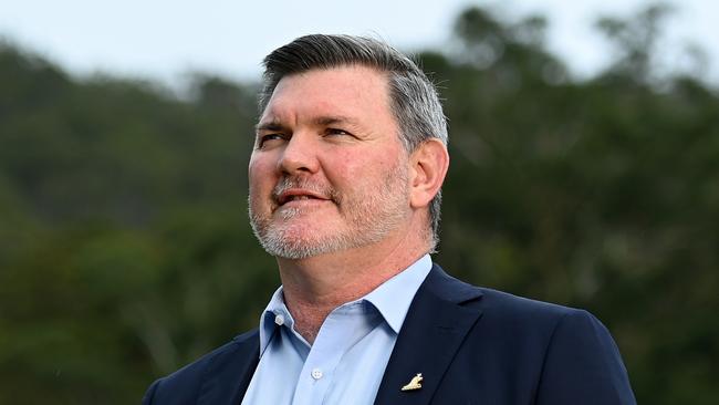 Newly appointed Rugby Australia Chair Daniel Herbert. (Photo by Albert Perez/Getty Images)