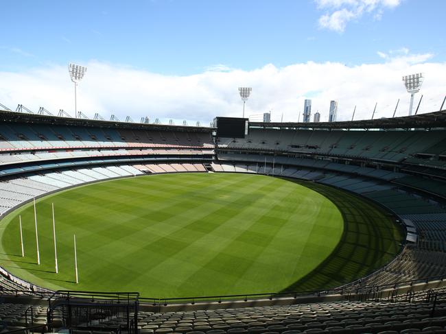 Footy’s gone too. Picture: Getty