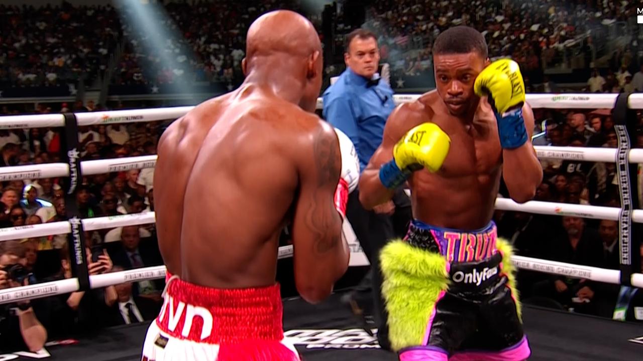 Errol Spence is facing off with Yordenis Ugas.