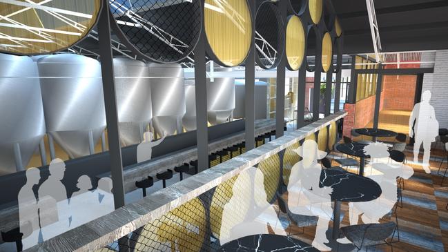 Deeds Brewing plans to open taphouse and bar which can seat 150 people.