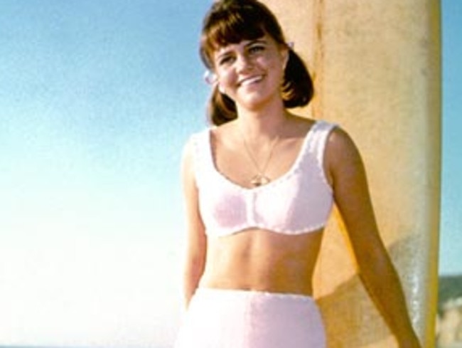 Field’s first TV role, in 60s sitcom Gidget.