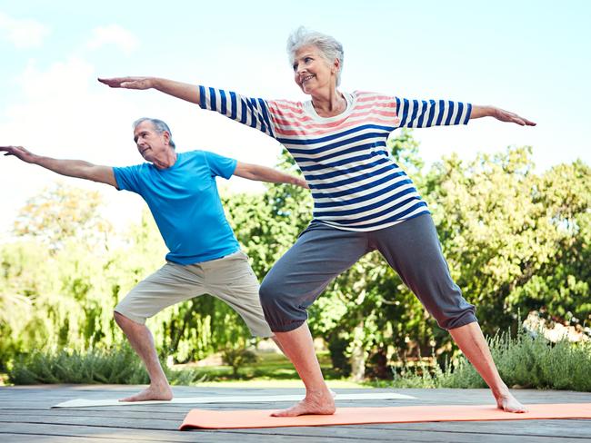 Exercise is key, no matter how old you are. Picture: iStock