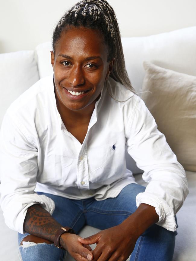 Rugby Sevens Player Ellia Green. Picture: John Appleyard