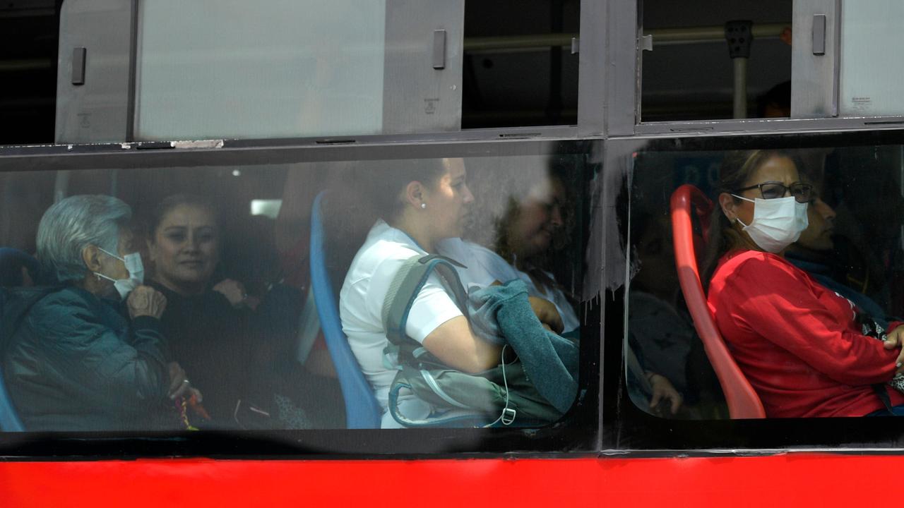 The scientists said the study highlighted how important it was to wear face masks in public. Picture: Raul Arboleda/AFP