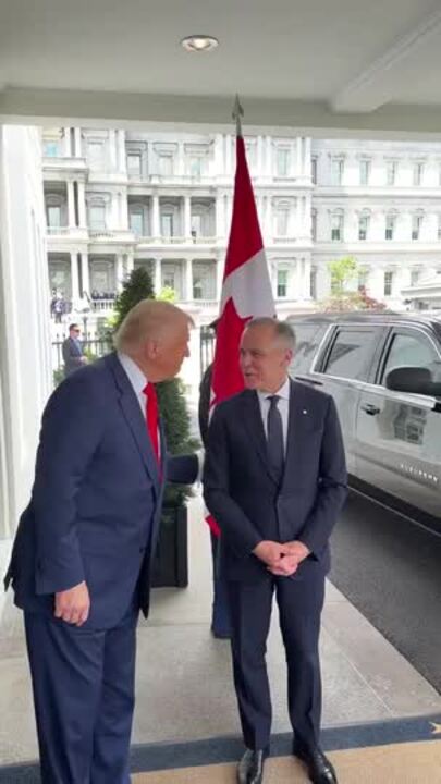 Trump Greets Newly Elected Prime Minister of Canada