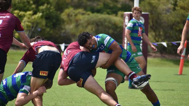 Colts 1 rugby between GPS and University. Saturday March 25, 2023. Picture: Nick Tucker