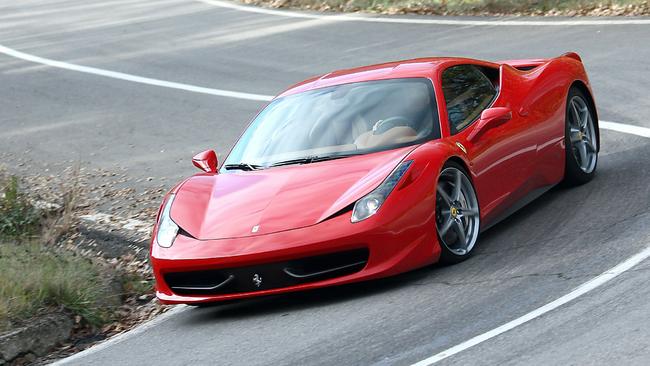 The Ferrari 458 Italia was previously recalled due to fire risks.