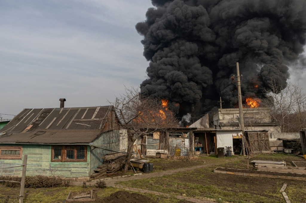 Ukraine fires largest drone barrage at Russia