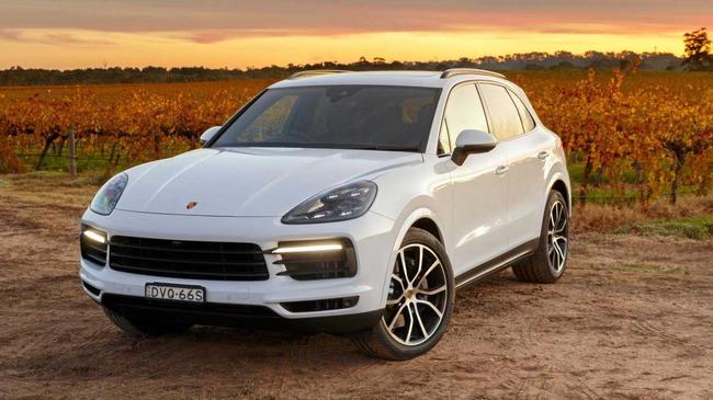 The Porsche Cayenne S.