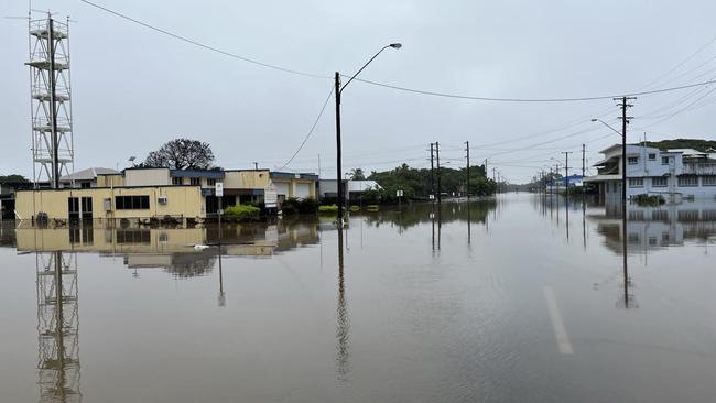 Flooding in Ingham on Tuesday, February 4. Photo: Cameron Bates