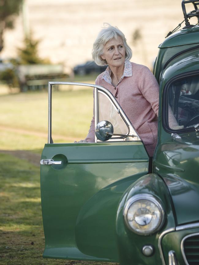 A scene from new film Ancestry Road, featuring actor Anne Cordiner. Picture: Grant Salter