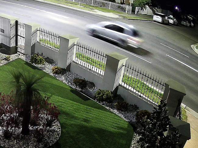 CCTV footage of man fleeing a hit and run incident