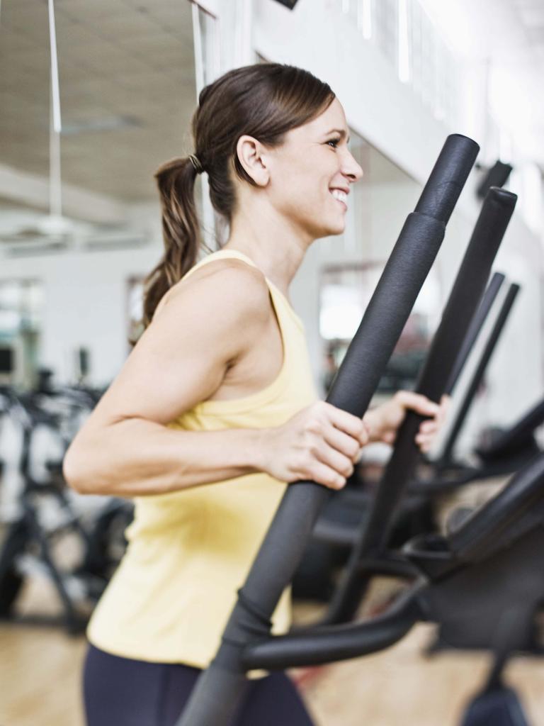 People will still be able to workout on equipment without wearing a mask.