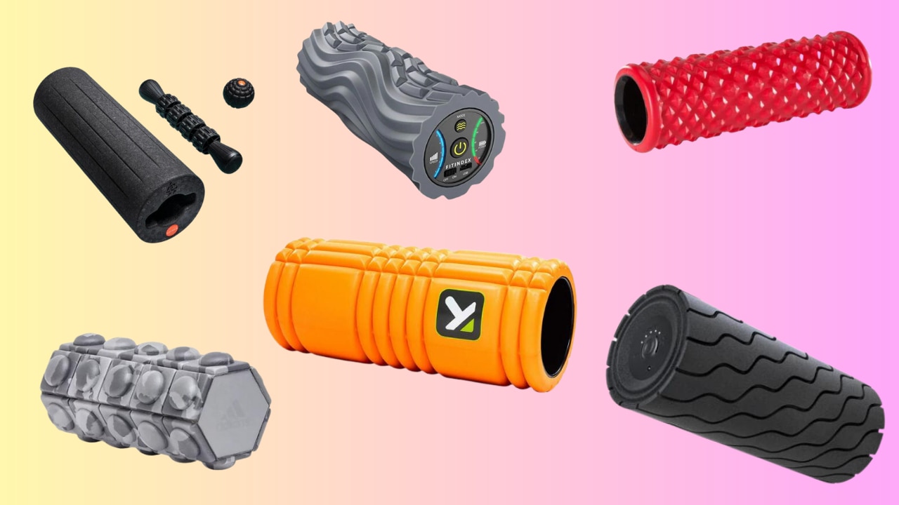 Ribbed best sale foam roller