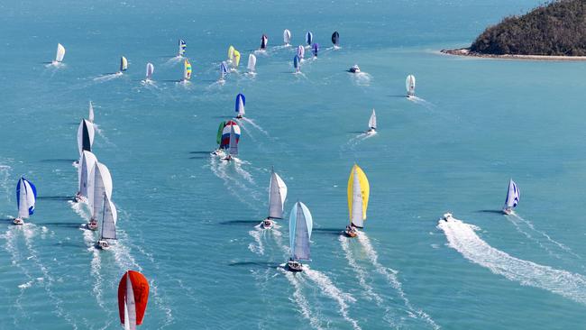 Hamilton Island race week was a popular event for NSW sailors but has also been canned.