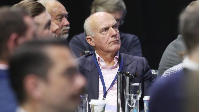 Former Liberal senator Eric Abetz. Tasmanian Liberal state conference in Hobart. Picture: Nikki Davis-Jones