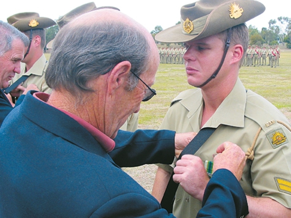 Dave Garratt on parade. Picture: Supplied