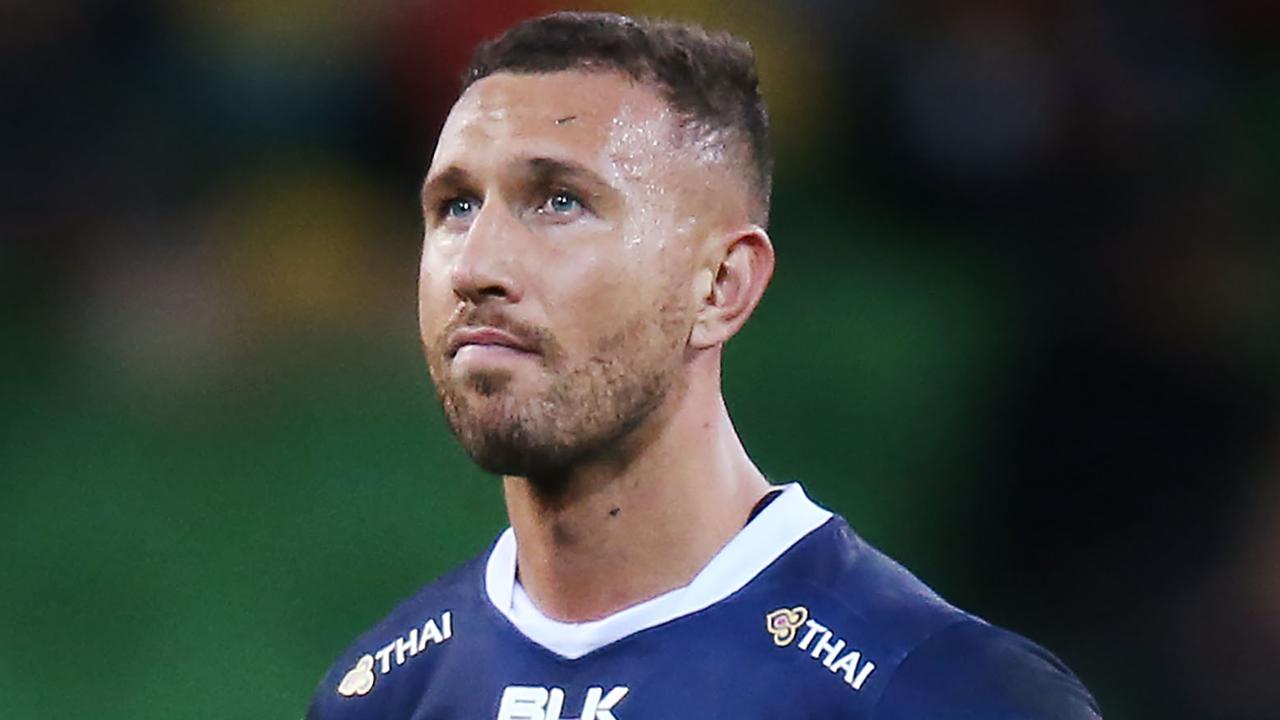 Quade Cooper knocked by the Eels more a decade ago.
