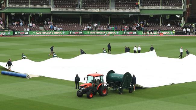 The AFL wants a drop-in pitch at the SCG. Picture: Brett Costello