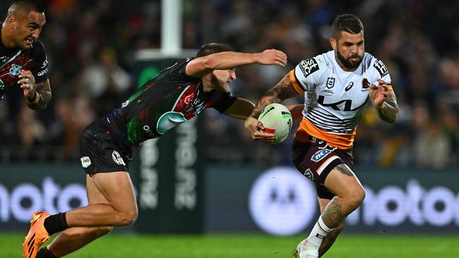 Despite his side missing a host of Origin stars, Adam Reynolds just keeps stepping up for the Broncos. Picture: Getty Images.