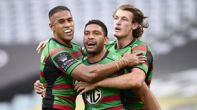 The Rabbitohs are on fire. Photo by Brett Hemmings/Getty Images