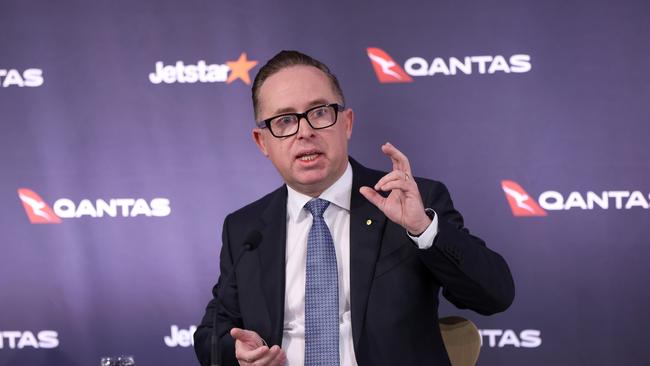 Qantas chief executive Alan Joyce. Picture: NCA NewsWire / Damian Shaw