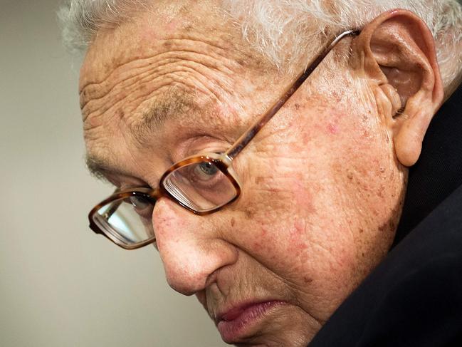 Former US Secretary of State Henry Kissinger. Picture: AFP