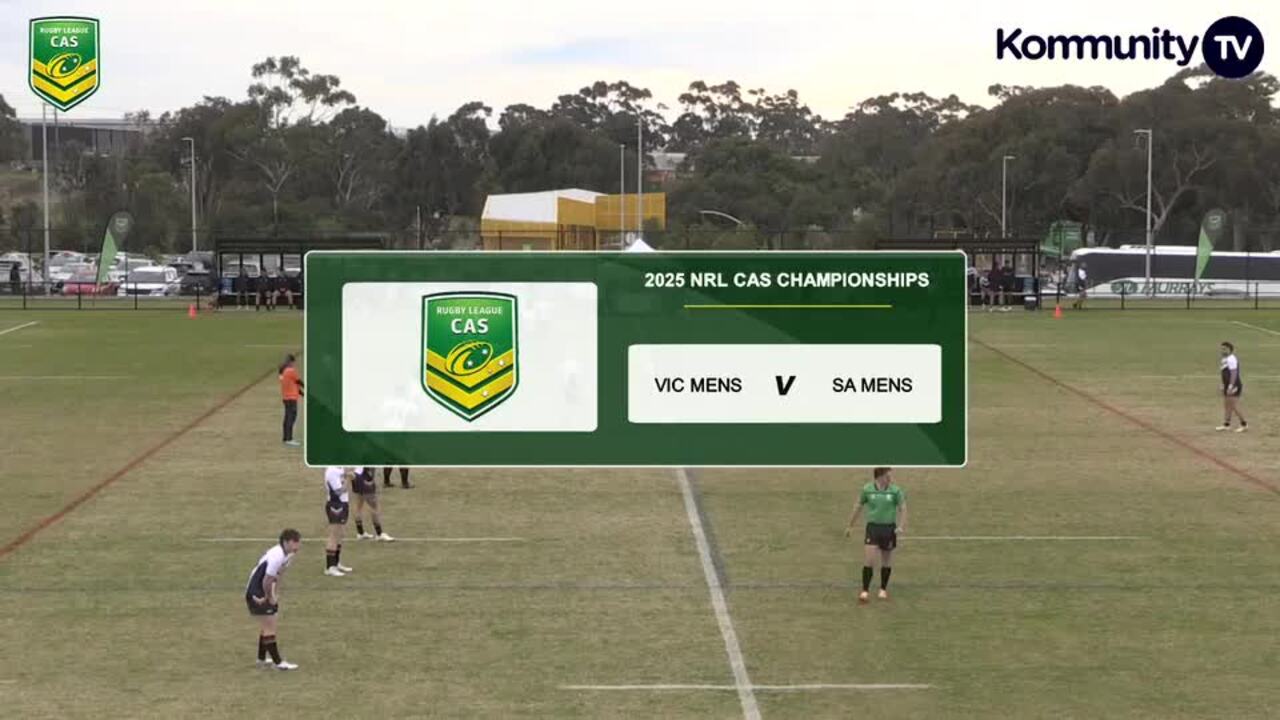 Replay: Victoria v South Australia (Mens) – 2025 NRL CAST Championships Day 1