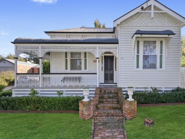 Victorian-era simplicity abounds in this cute property in the heart of the goldfields. Picture: Supplied.