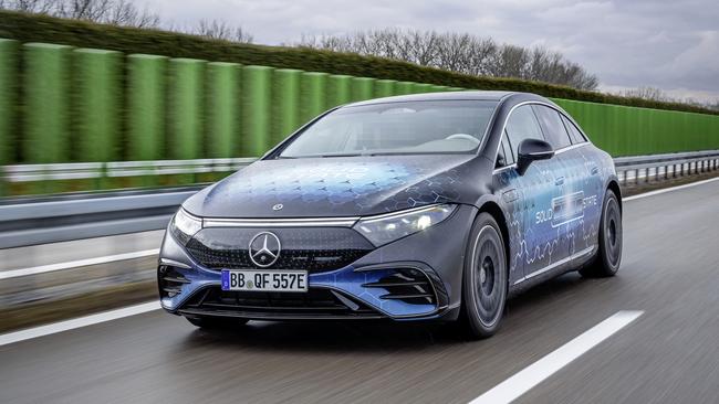 Mercedes is experimenting with solid-state batteries. Picture: Supplied