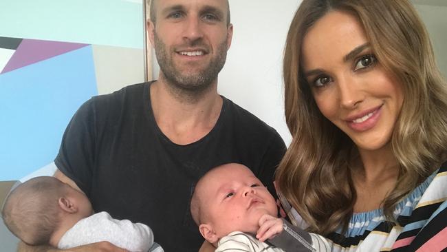 Chris Judd twins: Instagram photo of sons good news for Carlton | news ...