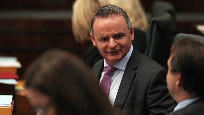 Labor’s infrastructure spokesman David O’Byrne said the Government was “desperate to avoid another defeat on the floor of Parliament”. Picture: LUKE BOWDEN