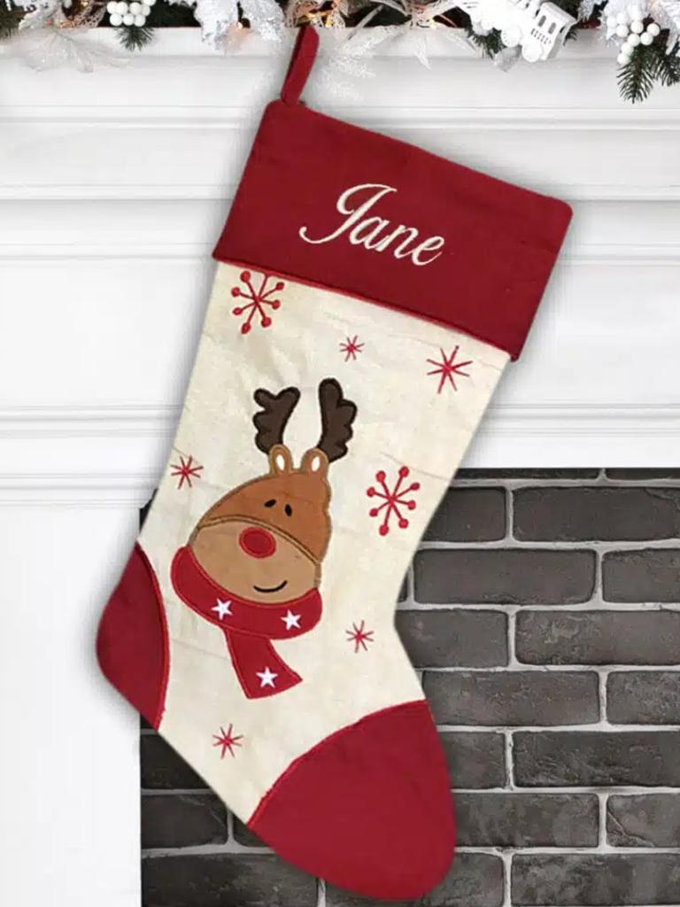 Personalised Stocking. Picture: Therad The Word.