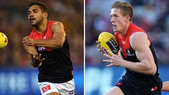 Neville Jetta and Sam Frost have formed part of the AFL's No.1 defence.